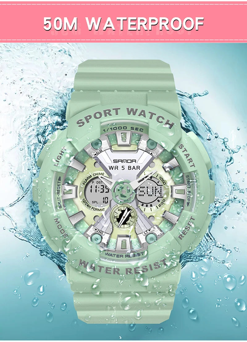 Digital Watch Women led Sports Watch For Women Wrist Watch Ladies 30M Waterproof Electronic Famous Brand Watch Relogio Masculino