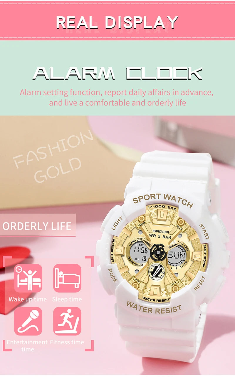 Digital Watch Women led Sports Watch For Women Wrist Watch Ladies 30M Waterproof Electronic Famous Brand Watch Relogio Masculino