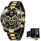 Mens Watches LIGE Top Brand Luxury Watch for Men Waterproof Sports Stainless Chronograph Quartz Wristwatch Relogio Masculino+Box
