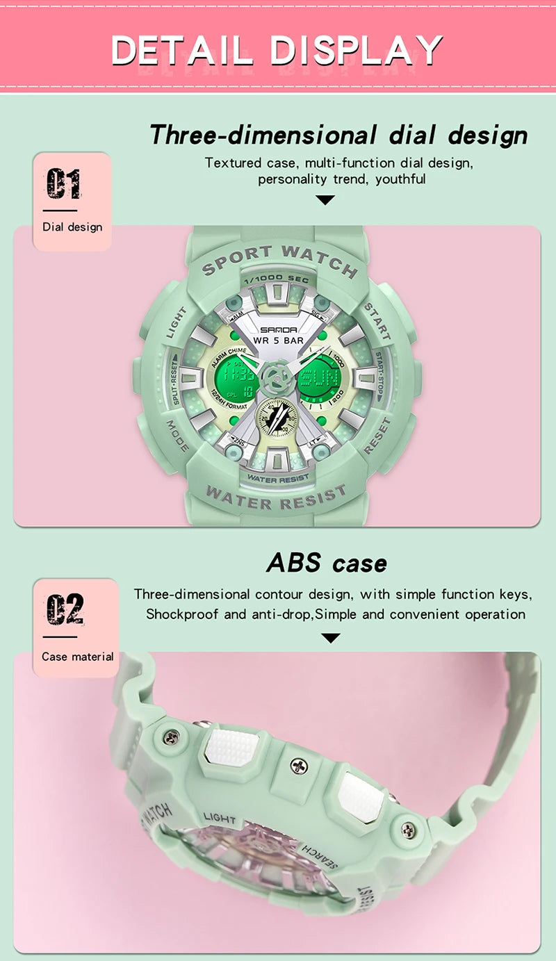Digital Watch Women led Sports Watch For Women Wrist Watch Ladies 30M Waterproof Electronic Famous Brand Watch Relogio Masculino
