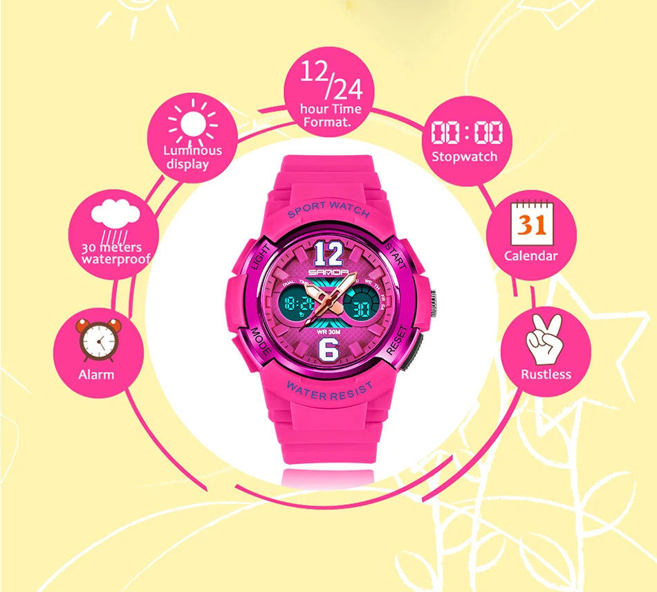 Digital Watch Women led Sports Watch For Women Wrist Watch Ladies 30M Waterproof Electronic Famous Brand Watch Relogio Masculino