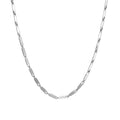 Fashion Mens rhombus Chain Necklace Melon stainless steel Chain Women Necklace  for Pendant  Male Choker Jewelry Wholesale Cheap