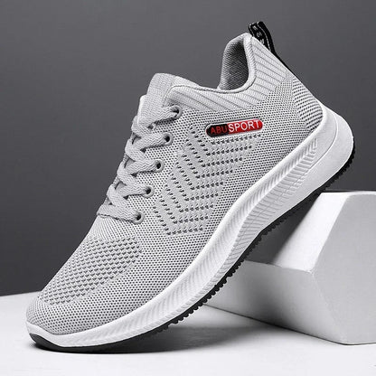 2025 Summer New Sneakers Shoes for Men Lightweight Breathable Running Walking Male Footwear Soft Sole Lace-up Running Shoes