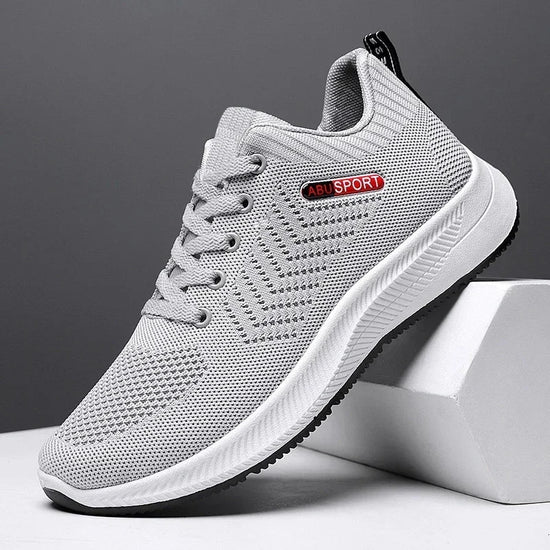 2025 Summer New Sneakers Shoes for Men Lightweight Breathable Running Walking Male Footwear Soft Sole Lace-up Running Shoes