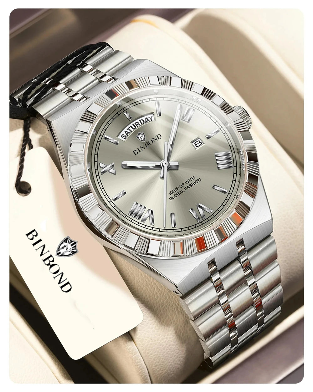 New Mens Automatic Watches For Man High Quality Brand Fashion Quartz Wristwatches Luxury Watch Men Gifts Sports Digital Clock