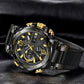 New Watches For Men Waterproof Clock Alarm Reloj Hombre LCD Dual Display Wristwatch Quartz Sports Mens Watch