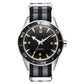 41MM Sapphire Glass 100m Waterproof Japan  Automatic Luminous Mens Watch Nylon Strap