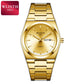 Man Watch Quartz Watch Luxury Waterproof Luminous Date Week Stainless Steel Men&