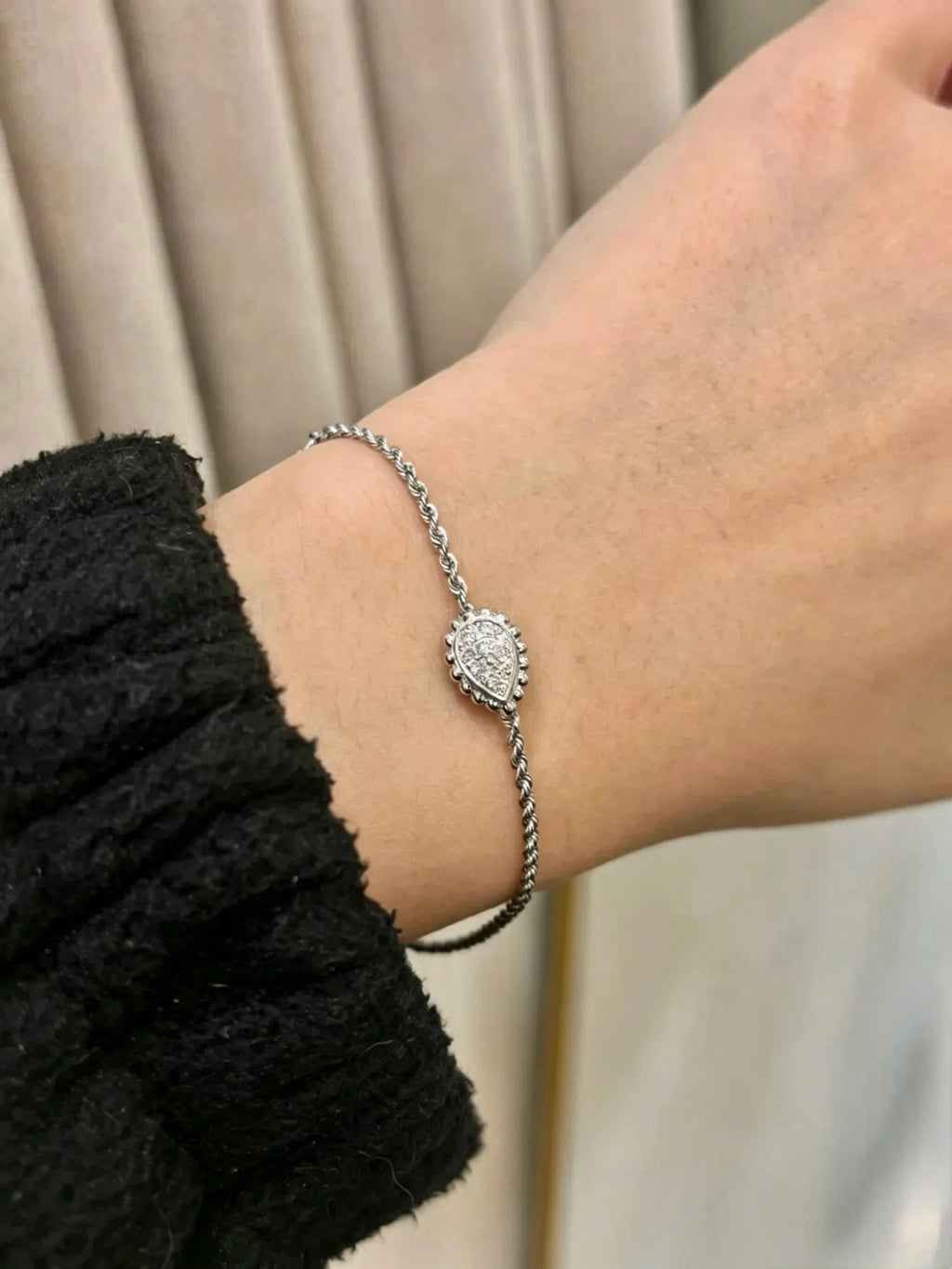 Water Drop Teardrop Jewelry Set Women's S925 Silver Necklace Earring Bracelet Ring AAAA+ Zircon High quality Wedding Party Gift