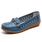 Woman Shoes Breathable Leather Shoes For Women Low Heels Casual Zapatos Mujer Elegant Heel Women&
