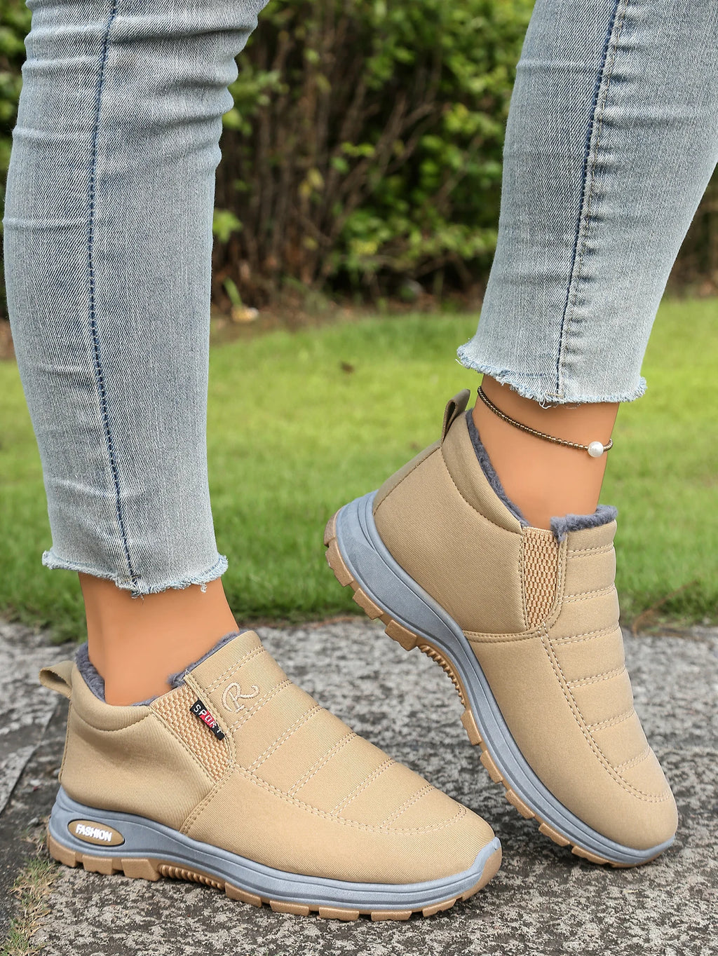 Women's shoes  Autumn witnter  Casual cotton Warm Wear Resistant Chunky Sole Affordable Free shipping