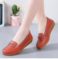 Woman Shoes Breathable Leather Shoes For Women Low Heels Casual Zapatos Mujer Elegant Heel Women&