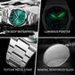 Man Watch Quartz Watch Luxury Waterproof Luminous Date Week Stainless Steel Men&
