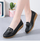 Woman Shoes Breathable Leather Shoes For Women Low Heels Casual Zapatos Mujer Elegant Heel Women&