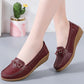 Woman Shoes Breathable Leather Shoes For Women Low Heels Casual Zapatos Mujer Elegant Heel Women&
