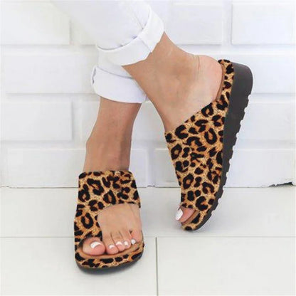 New Women Slippers Flat Sole Casual Soft Big Toe Foot  Sandal Women Shoes Comfy Platform Orthopedic Bunion Corrector