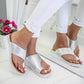 New Women Slippers Flat Sole Casual Soft Big Toe Foot  Sandal Women Shoes Comfy Platform Orthopedic Bunion Corrector
