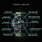 Mens Watch Multi Function Open Button Luminous Function Dual Display Analog Digital Watch Suitable for Sports and Running