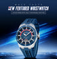 Mens Watches Analog Quartz Sports Unisex 30M Waterproof Watch for Men Military Time with Second Hand Glowing Easy to Read Dial