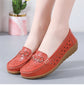 Woman Shoes Breathable Leather Shoes For Women Low Heels Casual Zapatos Mujer Elegant Heel Women&