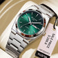 Man Watch Quartz Watch Luxury Waterproof Luminous Date Week Stainless Steel Men&