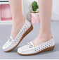 Woman Shoes Breathable Leather Shoes For Women Low Heels Casual Zapatos Mujer Elegant Heel Women&