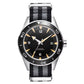 41MM Sapphire Glass 100m Waterproof Japan  Automatic Luminous Mens Watch Nylon Strap