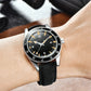 41MM  CORGEUT Sapphire Glass 100m Waterproof Japan  Automatic Luminous Mens Watch Nylon Strap