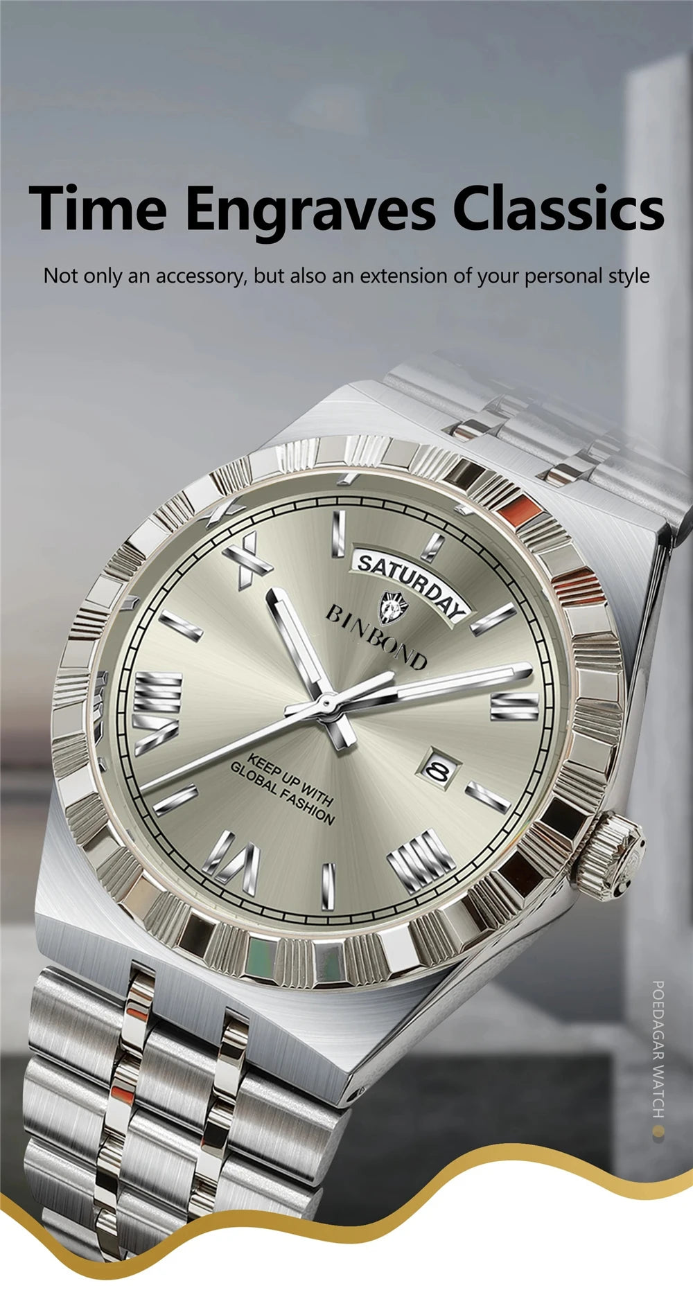 New Mens Automatic Watches For Man High Quality Brand Fashion Quartz Wristwatches Luxury Watch Men Gifts Sports Digital Clock