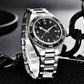 41MM  CORGEUT Sapphire Glass 100m Waterproof Japan  Automatic Luminous Mens Watch Nylon Strap
