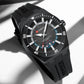 Mens Watches Analog Quartz Sports Unisex 30M Waterproof Watch for Men Military Time with Second Hand Glowing Easy to Read Dial