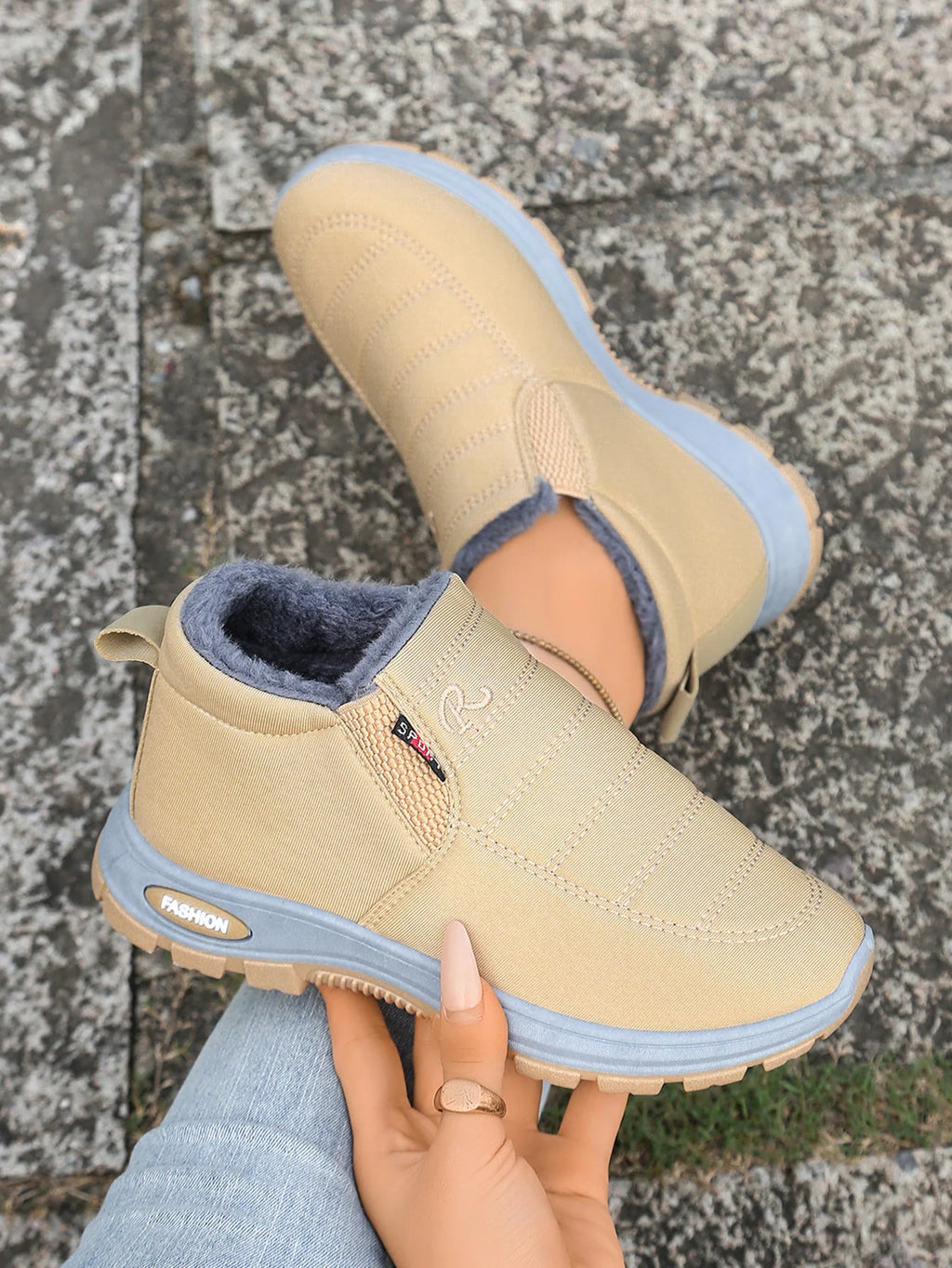 Women's shoes  Autumn witnter  Casual cotton Warm Wear Resistant Chunky Sole Affordable Free shipping