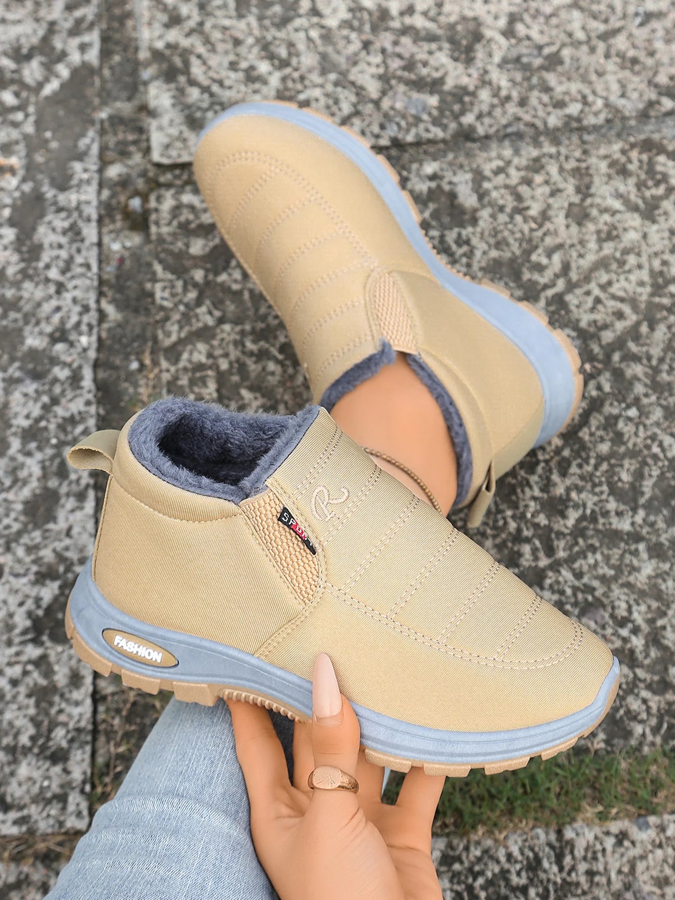 Women's shoes  Autumn witnter  Casual cotton Warm Wear Resistant Chunky Sole Affordable Free shipping