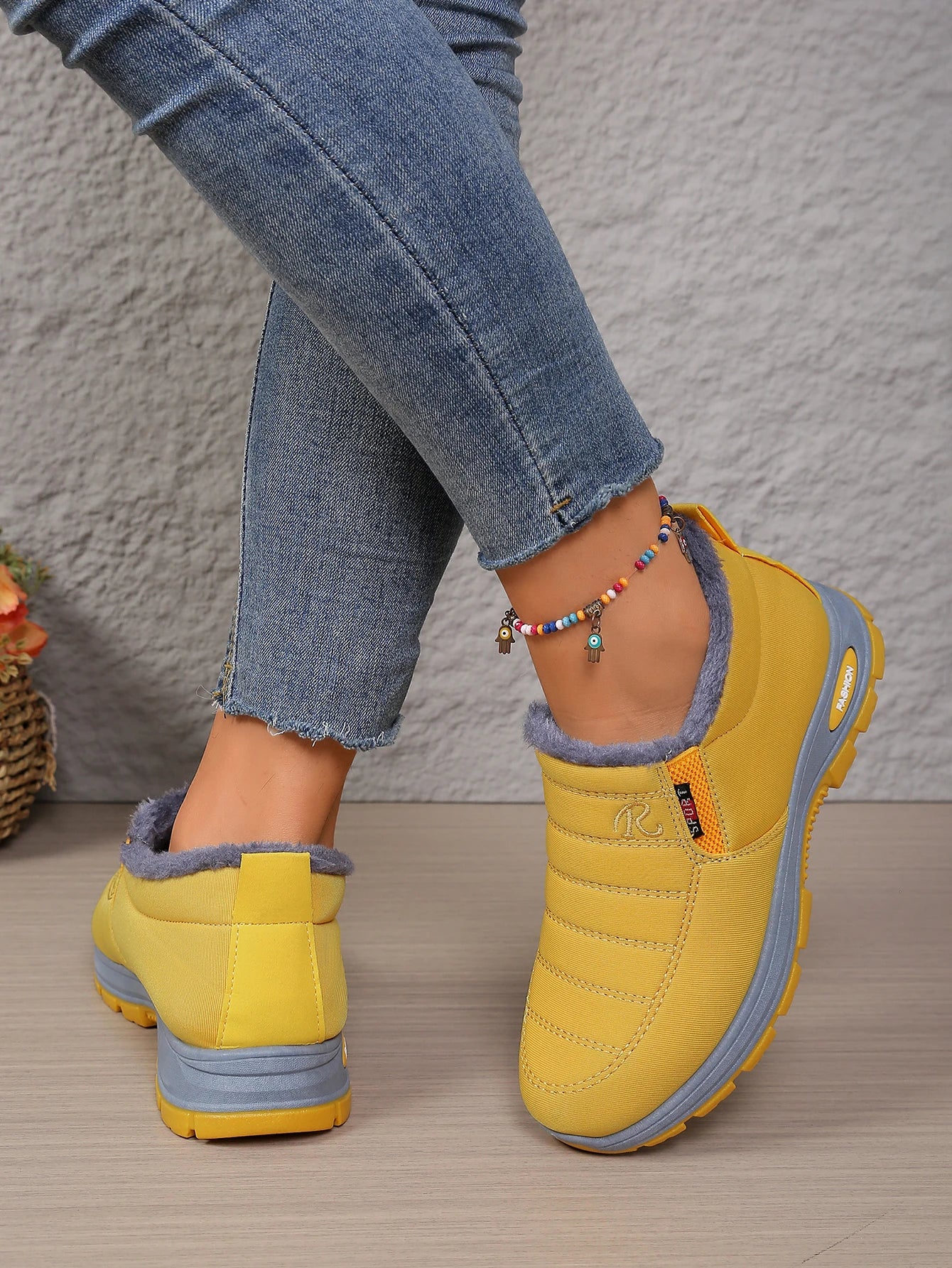Women's shoes  Autumn witnter  Casual cotton Warm Wear Resistant Chunky Sole Affordable Free shipping