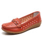 Woman Shoes Breathable Leather Shoes For Women Low Heels Casual Zapatos Mujer Elegant Heel Women&