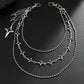 Fashion Cross Pants Chain For Men Metal Waist Chain Street Punk Jeans Chain Detachable Trousers Hanging Chain Accessory
