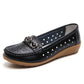 Woman Shoes Breathable Leather Shoes For Women Low Heels Casual Zapatos Mujer Elegant Heel Women&