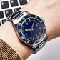 41MM  CORGEUT Sapphire Glass 100m Waterproof Japan  Automatic Luminous Mens Watch Nylon Strap