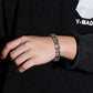 Stainless Steel Biker Chain Bracelet Mens Bracelet Link Chain Motorcycle Bicycle Style Bracelets Fashion Punk Bangles Jewelry