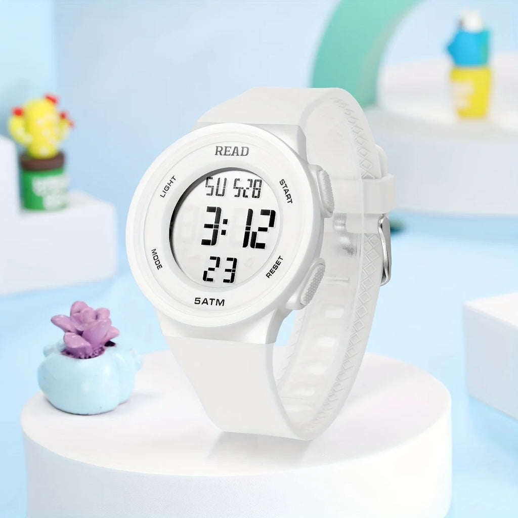 Watches for Women, Fashion Watch With High-Resolution LED Definition Display, Waterproof Multi-Function Electronic Digital Watch