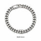 New Trendy Cuban Chain Men Bracelet Classic Stainless Steel 3/5/7/9mm Width Chain Bracelet For Men Women Jewelry Gift