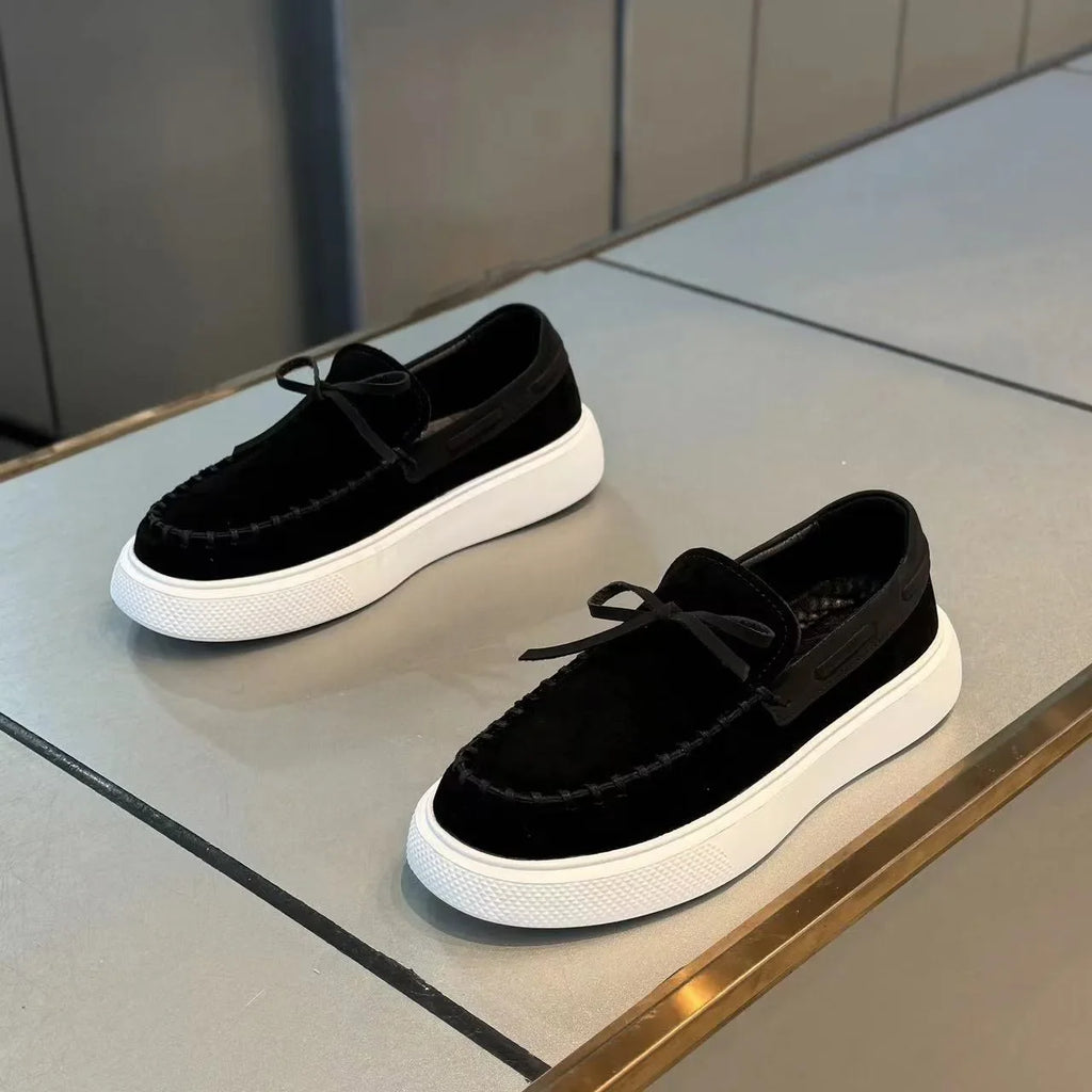 Mens Loafers Casual Leather Shoes for Men Slip on Moccasins Breathable Male Driving Shoes Comfort Soft Dress Footwear Men Shoes