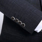 Mens Fashion Wedding Smart Casual 3 Piece Suit British Style High Quality Jacket Vest Trousers European American Banquet Look
