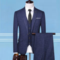 Mens Fashion Wedding Smart Casual 3 Piece Suit British Style High Quality Jacket Vest Trousers European American Banquet Look