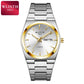 Man Watch Quartz Watch Luxury Waterproof Luminous Date Week Stainless Steel Men&