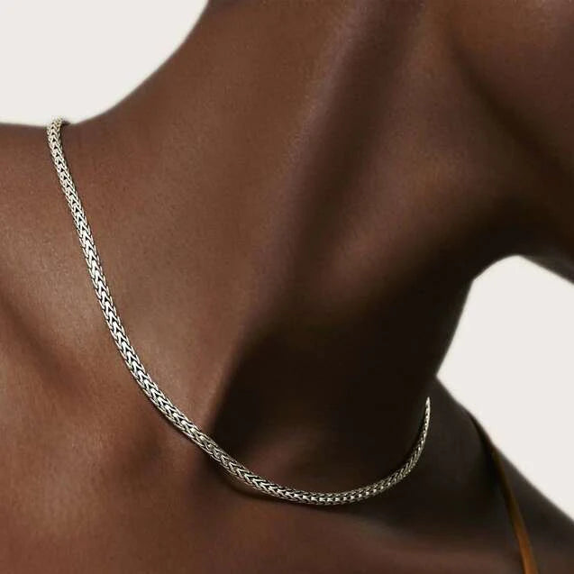 Franco Chain For Men Male Minimalist Stainless Steel Necklace Women Daily Wear Hip Hop Jewelry Gifts Width 3mm Length 60cm C024