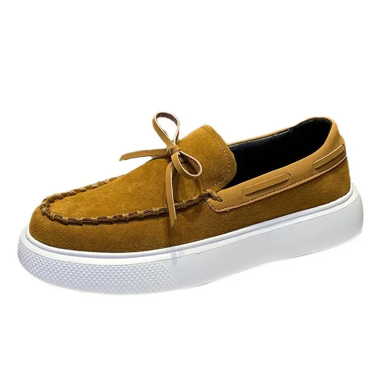 Mens Loafers Casual Leather Shoes for Men Slip on Moccasins Breathable Male Driving Shoes Comfort Soft Dress Footwear Men Shoes