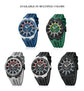 Mens Watches Analog Quartz Sports Unisex 30M Waterproof Watch for Men Military Time with Second Hand Glowing Easy to Read Dial