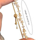 Floral Shiny Adjustable Zircon Bracelet Elegant Micro-inlaid Zircon Pull Flower Bracelet Crystal Silver Hand Chain Gifts