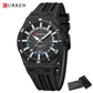 Mens Watches Analog Quartz Sports Unisex 30M Waterproof Watch for Men Military Time with Second Hand Glowing Easy to Read Dial
